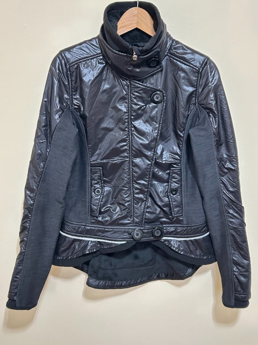 Lululemon Lined Casual Jacket Black Womens Size S